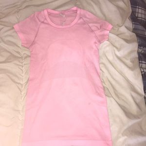 pink lululemon shirt